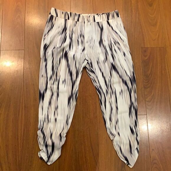 Parker Silk Devlin Pant in Streak Size 6 - Picture 2 of 4